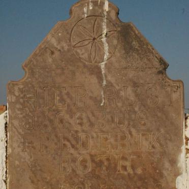 BOTHA Jacobus Frederik 1839-1915