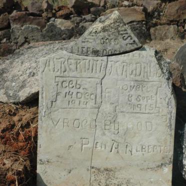 ALBERTS Albertina Magdalena 1914-1915