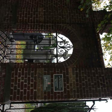 1. Entrance to the Commonwealth War Graves at the cemetery