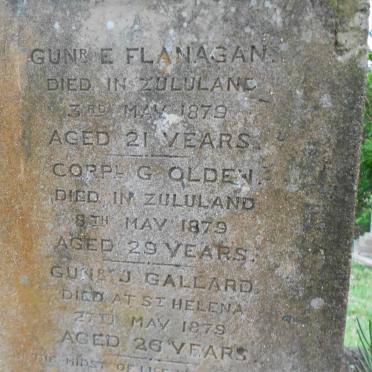 FLANAGAN E. -1879 :: OLDEN G. -1879 :: GALLARD J. -1879  