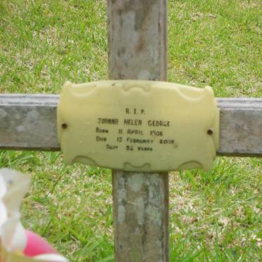 GEORGE Joanna Helen 1906-2005