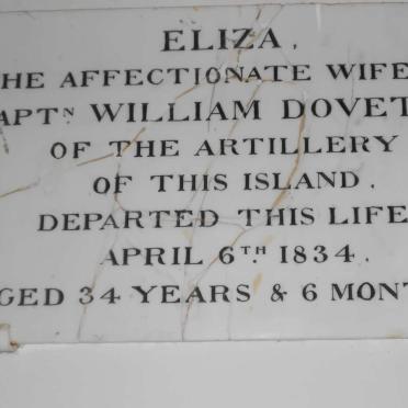 St Helena, JAMESTOWN, St Paul's Cathedral, memorials