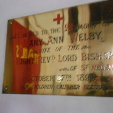 WELBY Mary Ann -1896