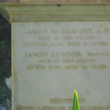McKRACHIE James -1840 :: LUMBER James -1842