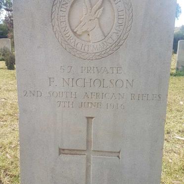 NICHOLSON F. -1916