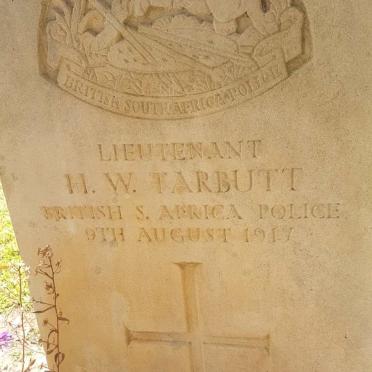 TARBUTT H.W. -1917