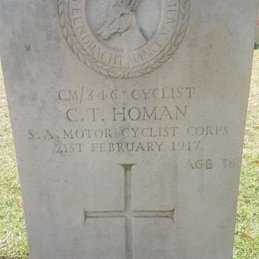 HOMAN C.T. -1917