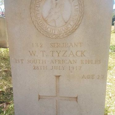 TYZACK W.T. -1917