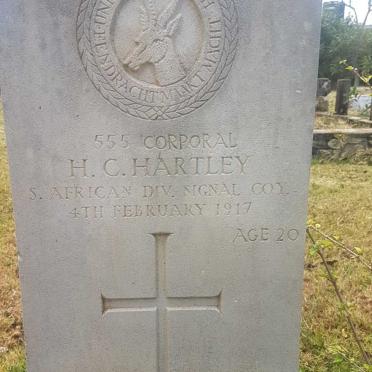 HARTLEY H.C. -1917