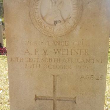 WEHNER A.F.V. -1916